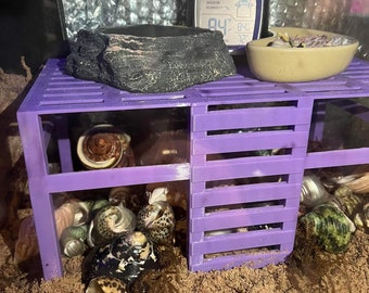 3d printed Feeding stand for hermit crabs.