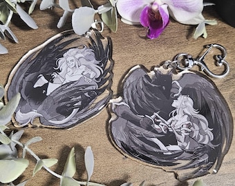 Princess and Quiet Inspired Acrylic Keychains