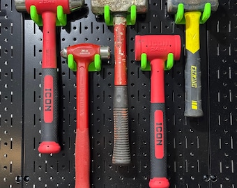 Bend 3DP - Wall Control / Skadis / Wall Mounted Hammer Holder