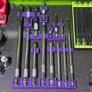 Magnetic Socket Extension Holders – Modular Extension Organizer for ...