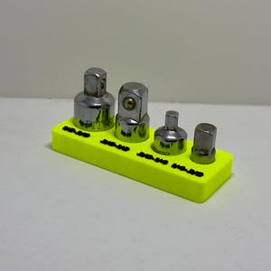Magnetic Socket Adapter Holder – Adapter Set Organizer for Toolboxes image 5