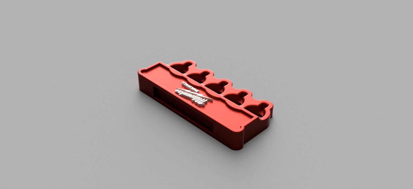 Milwaukee 3D Printable File STL for Inkzall Pen Holder 3d