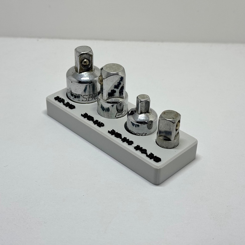 Magnetic Socket Adapter Holder – Adapter Set Organizer for Toolboxes image 6