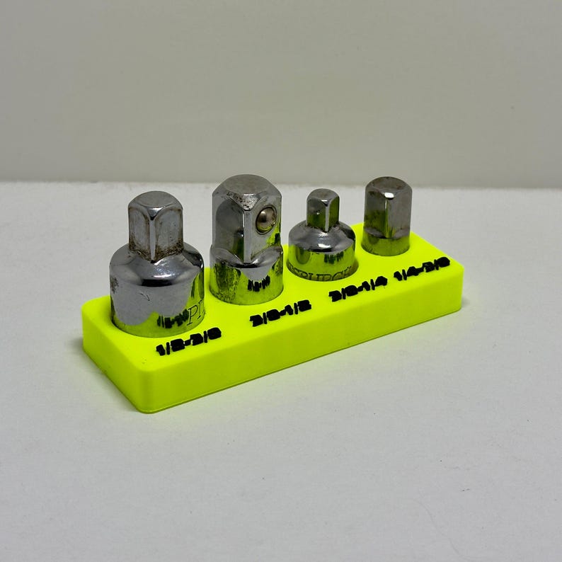 Magnetic Socket Adapter Holder – Adapter Set Organizer for Toolboxes - Etsy