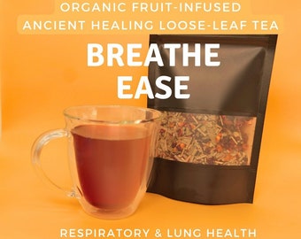 Tè antico in foglie sfuse con infuso di frutta biologica e proprietà curative - Salute respiratoria e polmonare