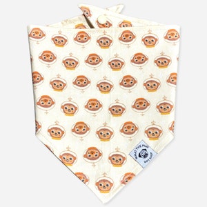 Space Monkeys Pet Bandana | Dog Bandana | Cat Bandana