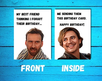 Andrew Tate Funny Birthday Card, Top G Card, Meme Birthday Cards