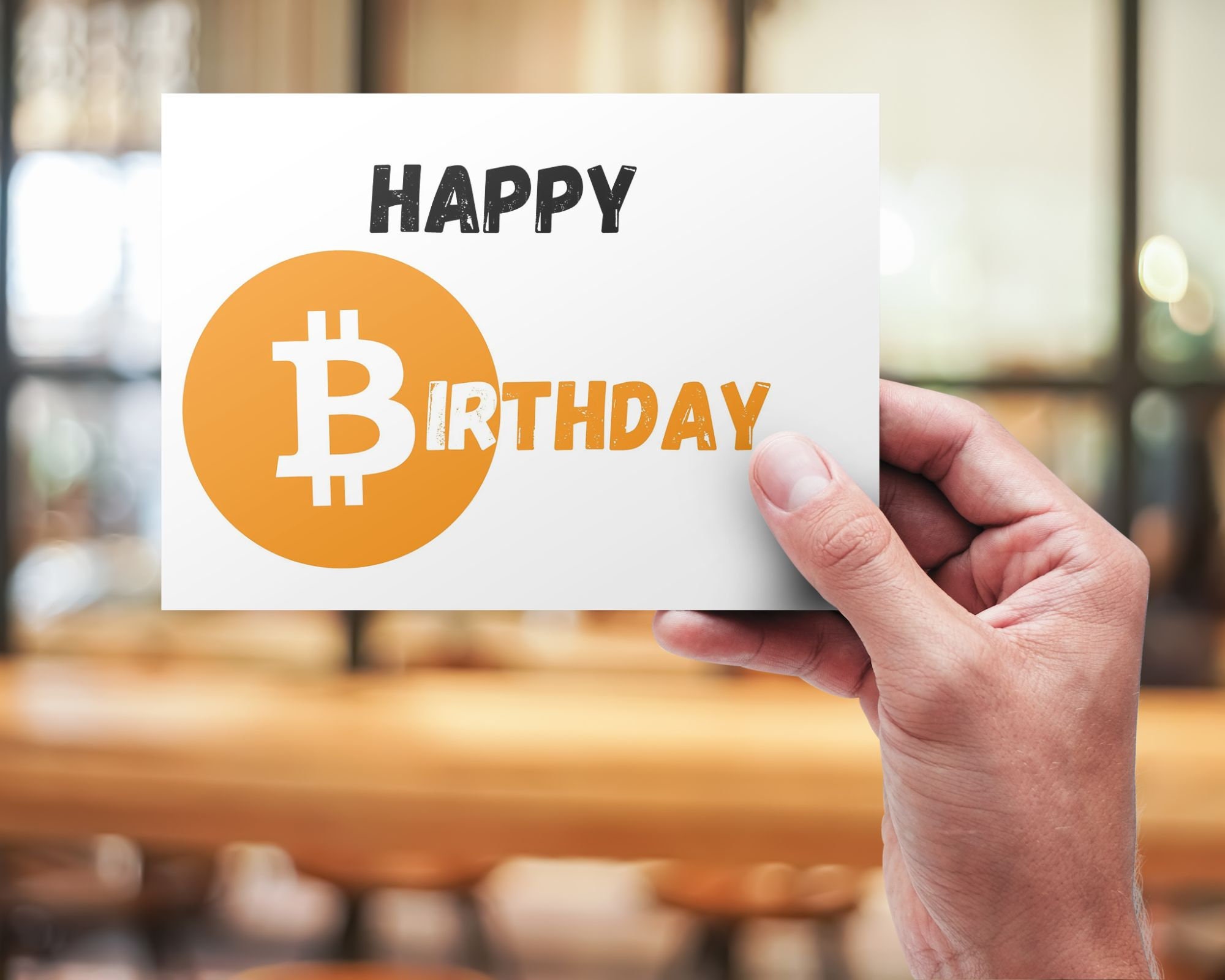Happy Birthday - Bitcoin - Birthday Card - BTC Birthday - Etsy