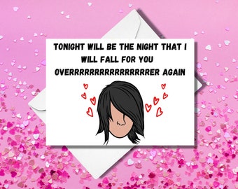 Fall For You - Emo Kid - Valentine's Day Card