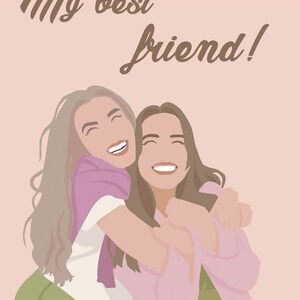 custom fashion style family illustration