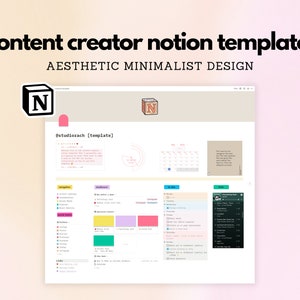 Könnte beinhalten: Ein Screenshot eines Notion-Arbeitsbereichs mit minimalistischem Design. Der Arbeitsbereich ist in Abschnitte mit Überschriften wie "Navigation", "Dashboard", "To-Do" und "Wöchentliche Besprechungsnotizen" unterteilt. Der Arbeitsbereich ist für Content-Ersteller konzipiert und enthält einen Kalender, eine To-Do-Liste und einen Abschnitt für Notizen.