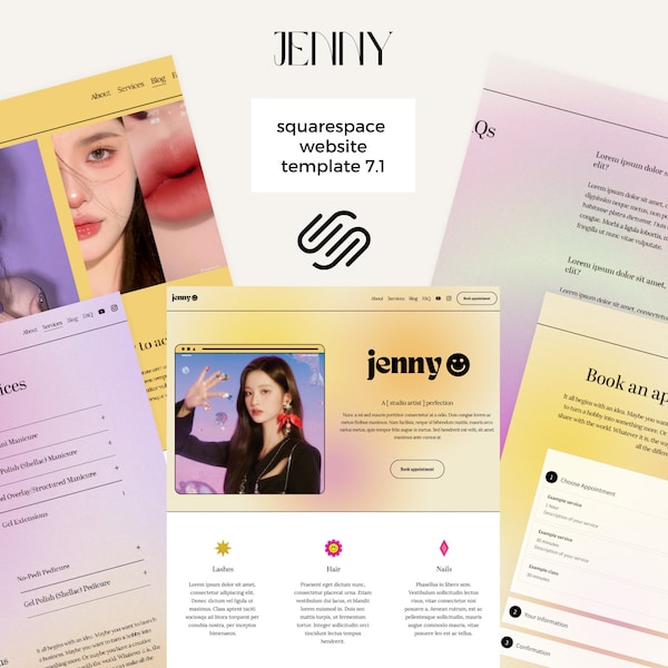 Y2k Website Template Etsy Y2k Website Template Etsy