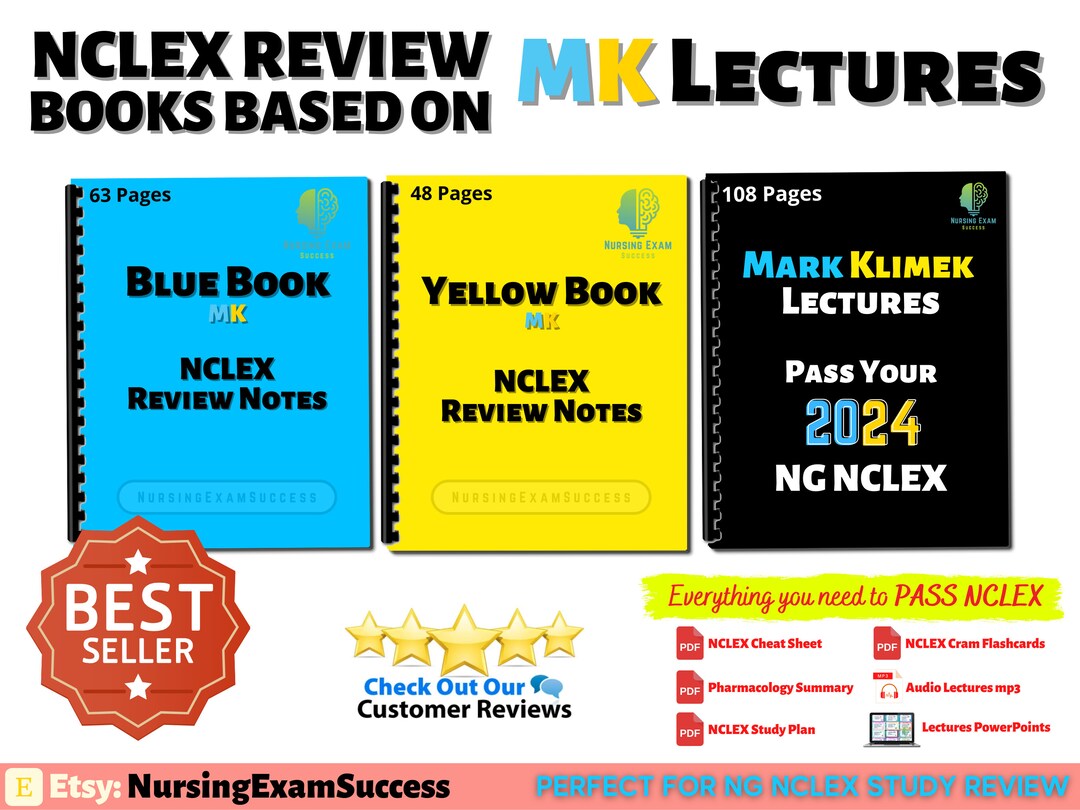 NCLEX Review Based on Mark Klimek All Lectures PASS Your 2024 Next Gen