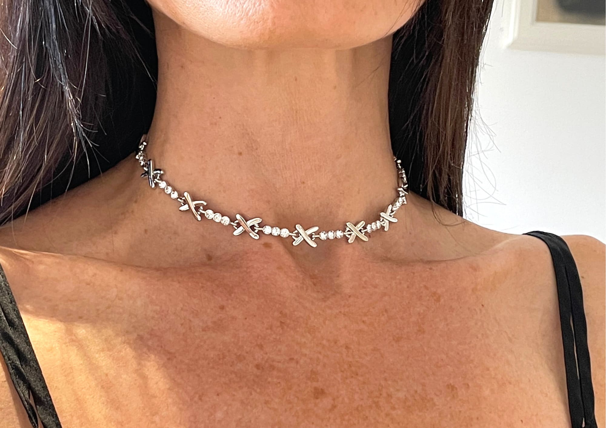 Ladies Layered Pearl Choker, Pearl Necklace,multi Stand Choker,very Sexy  Elegant, Wedding Bridal, Thick Pearl Choker With Charm - Etsy UK