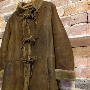Vintage Morland Lambskin Genuine Coat - Size M