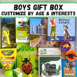 Gift Box for Boys gift box boys Christmas gifts boys toys little boy gift activities for kids activities for toddlers gift box toddler toys