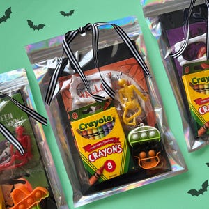 Halloween Activity for Kid spooky party favor Halloween gift bag Halloween art DIY kit for kid Halloween kid gift art activities coloring