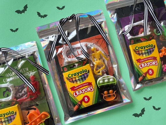 Halloween Activity for Kid spooky party favor Halloween gift bag Halloween art DIY kit for kid Halloween kid gift art activities coloring