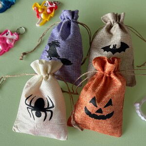 Halloween Favor Bags Halloween class favors Halloween kids favors for classroom treats for Halloween kids favor trick or treat bag school