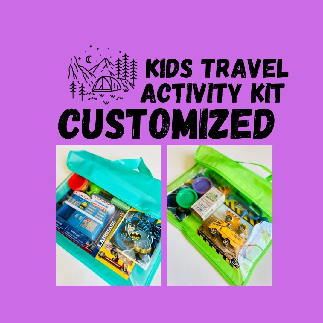 Camping With Kids Travel Activity Kit for Camping Kids Games Toys for Camping Trip Activities