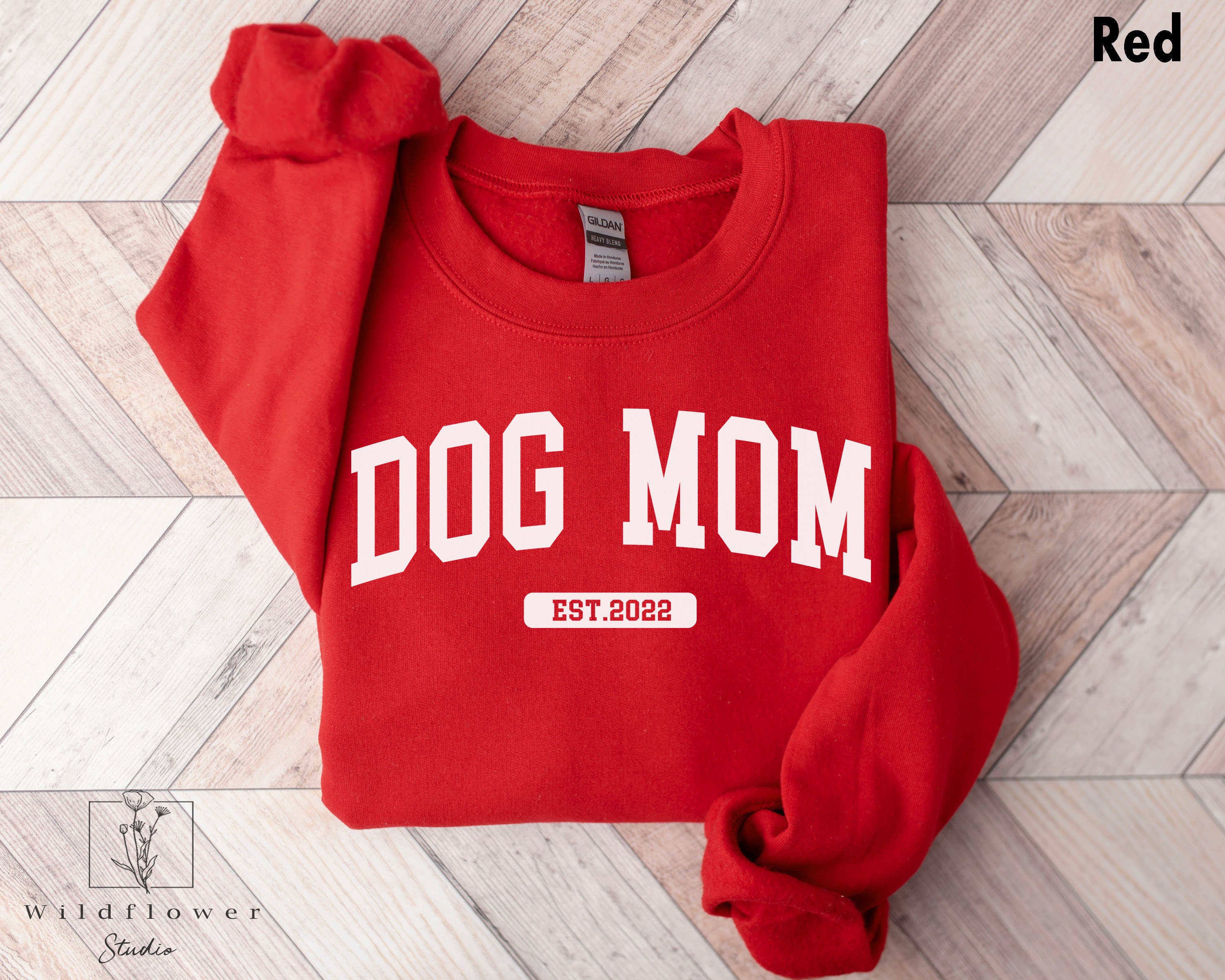 Custom Dog Mom Sweatshirt Custom Dog Sweatshirt Personalized Etsy