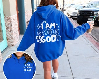 Child Of God Hoodie: Christian Bible Verse Sweatshirt