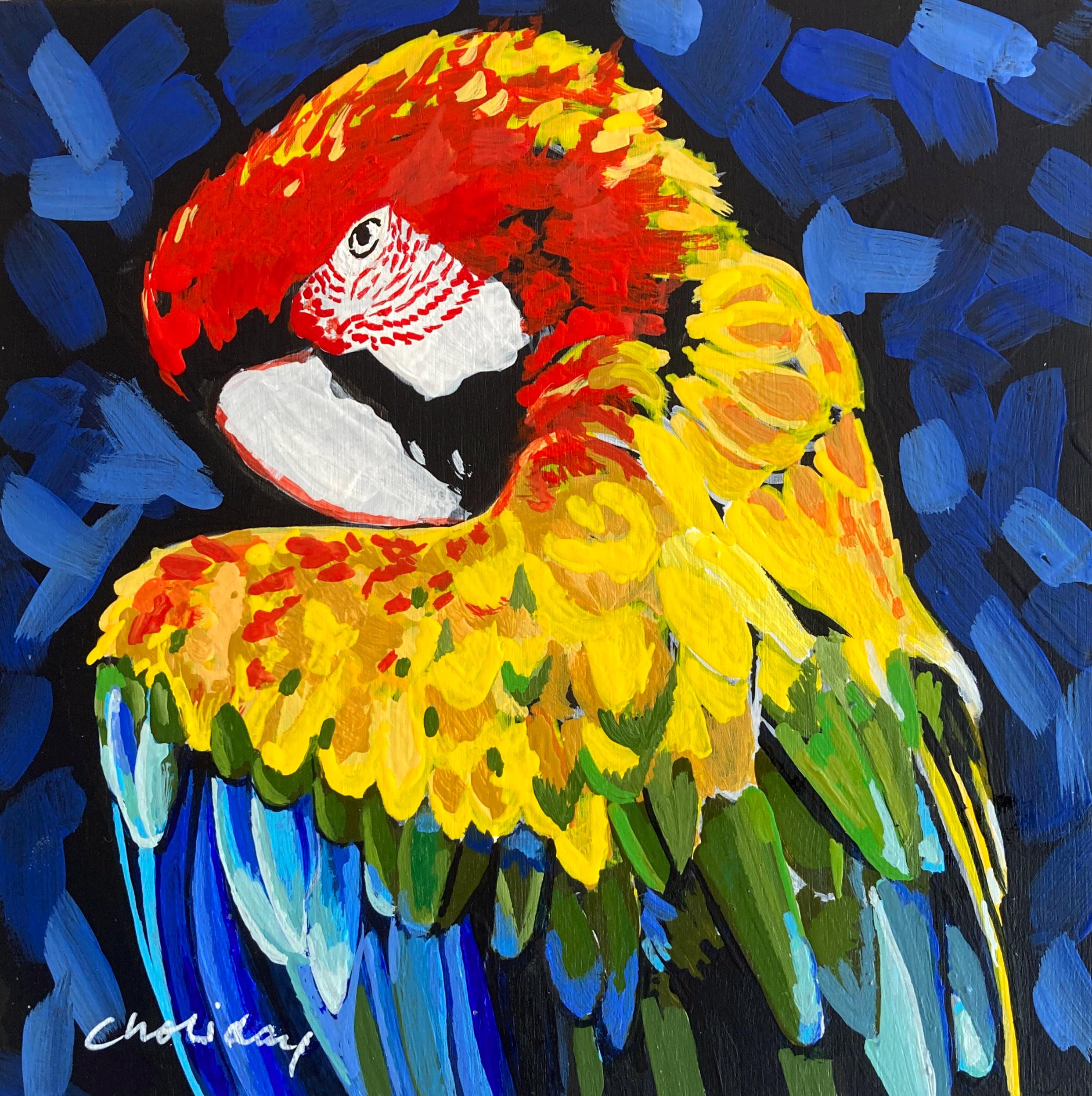絵画 type ll Parrot Bright Colorful PARROT 6