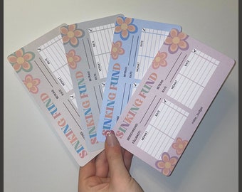 Sinking Funds Tracker for the A6 budget binder