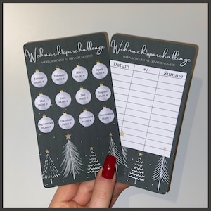 Julsparutmaning för budgetpärmen | A6 | A5