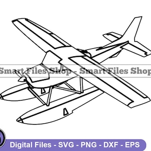 Sea Plane Outline Svg, Sea Plane Svg, Sea Aircraft Svg, Sea Plane Dxf, Sea Plane Png, Sea Plane Clipart, Sea Plane Files, Eps