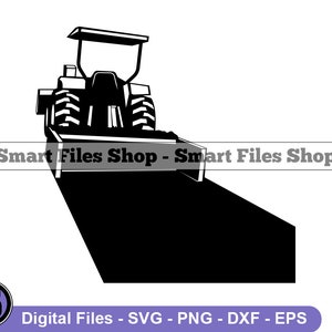 Tractor Land Leveler and Grader Svg, Tractor Svg, Tractor Dxf, Tractor Png, Tractor Clipart, Tractor Files, Eps