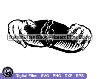 Brood breken SVG, Brood Svg, Eten Svg, Brood breken Dxf, Brood breken Png, Brood breken Clipart, Brood vijlen breken, Eps