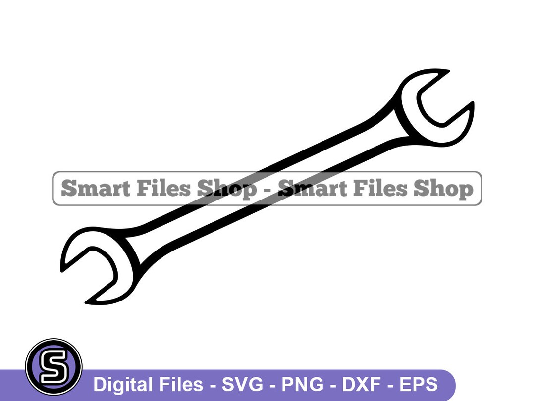 Wrench 2 Svg, Wrench Svg, Repair Svg, Mechanic Svg, Handyman Svg