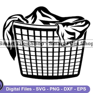 Laundry Basket Svg, Laundomat Svg, Laundry Svg, Laundry Dxf, Laundry Png, Laundry Clipart, Laundry Files, Laundry Eps