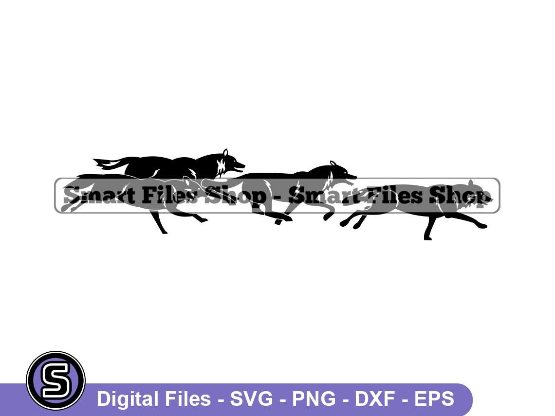 Wolf Pack 7 Svg Wolf Svg Wolves Svg Forest Creatures Svg - Etsy