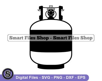 Propane Tank Svg, Gas Svg, Propane Svg, Propane Dxf, Propane Png, Propane Clipart, Propane Files, Propane Eps