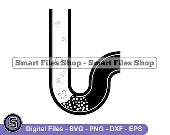 Odpływ zlewu Svg, Hydraulik Svg, Hydraulika Svg, Hydraulik Dxf, Hydraulik Png, Klipart hydraulika, Pliki hydraulika, Hydraulik Eps