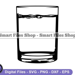 Beker van water Svg, Water Svg, Drink Svg, Cup Svg, Water Dxf, Water Png, Water Clipart, Water Files, Eps
