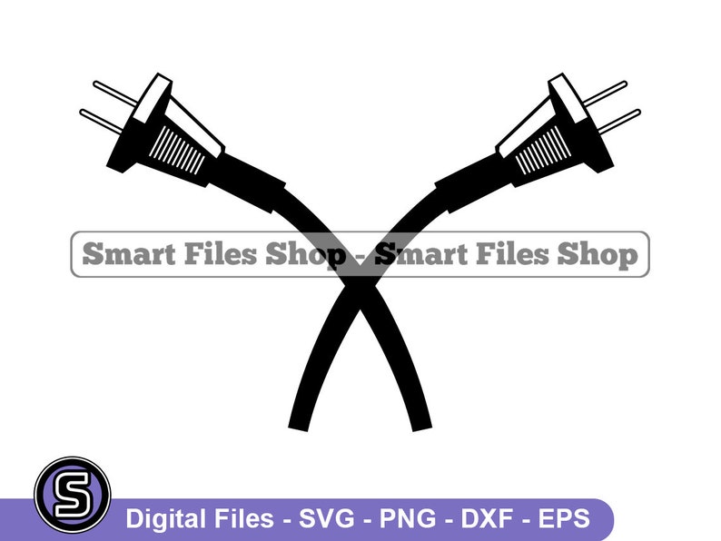 Power Plug Logo Svg Power Plug Svg Electricity Svg Power Etsy