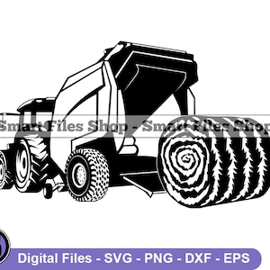 Baler Svg, Farmer Svg, Farming Svg, Baler Dxf, Baler Png, Baler Clipart, Baler Files, Baler Eps