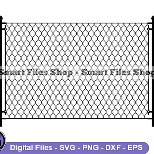 Wire Fence SVG, Fence SVG, Wire Fence Dxf, Wire Fence Png, Wire Fence Clipart, Wire Fence Files, Eps