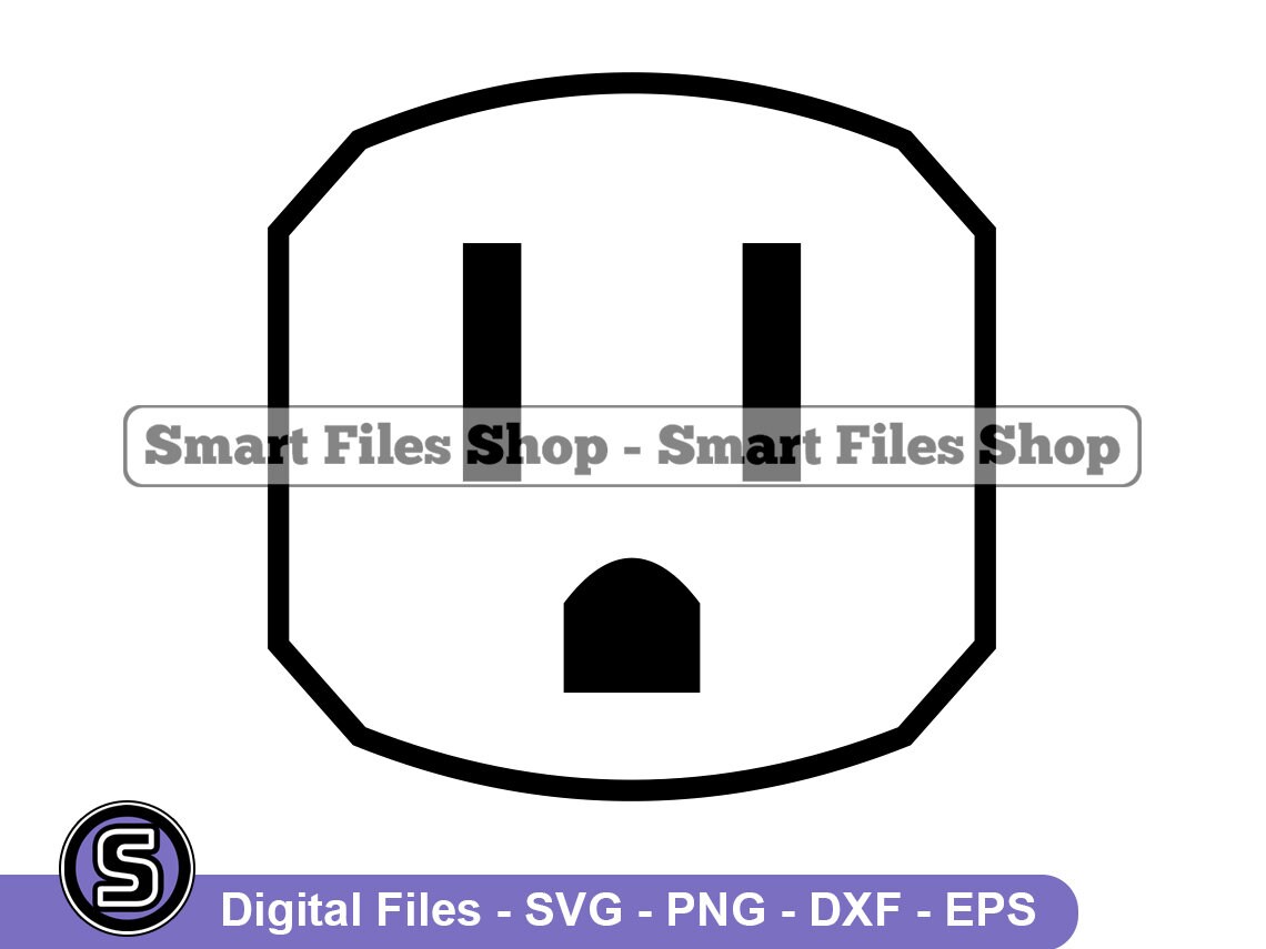 Electric Socket Svg Electric Outlet Svg Electricity Svg Etsy