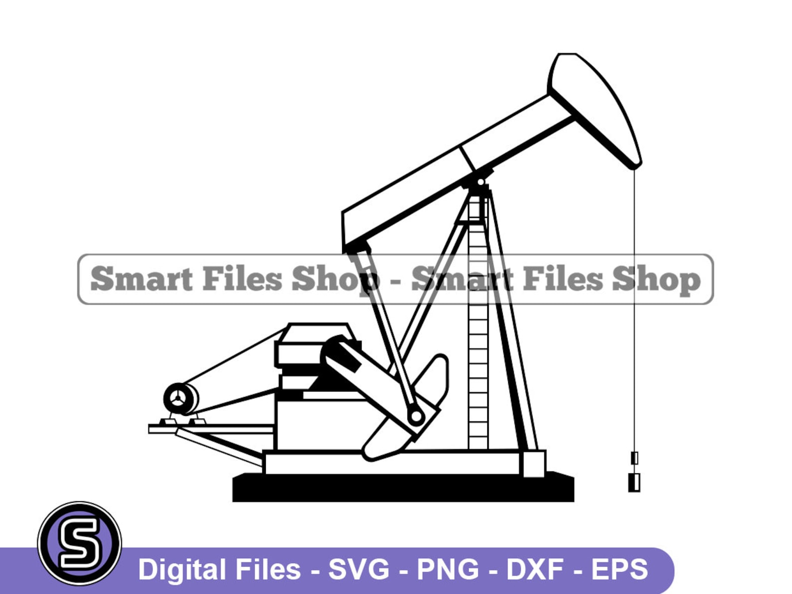 Oil Well 3 Svg Oil Well Svg Petroleum Svg Oil Well Dxf Etsy Ireland