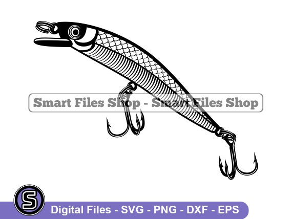 Fishing Lure 6 Svg, Fishing Bait Svg, Fishing Svg, Fishing Bait Svg, Fishing  Lure Dxf, Fishing Lure Png, Fishing Lure Clipart, Files, Eps 