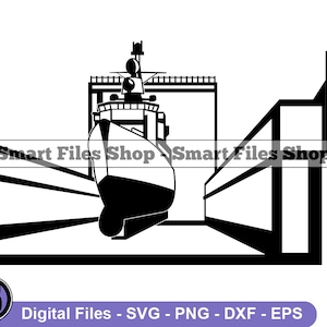 Dry Dock Shipyard #2 Svg, Ship Builder Svg, Dock Worker Svg, Shipyard Svg, Ship Svg, Ship Builder Dxf, Ship Builder Png, Clipart, Files
