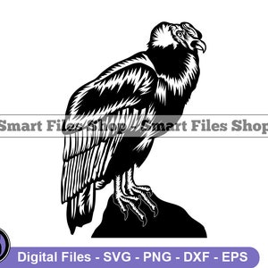Condor #2 Svg, Condor Svg, Predator Bird Svg, Condor Dxf, Condor Png, Condor Clipart, Condor Files, Condor Eps