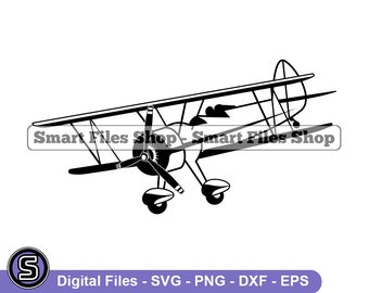 Avión de hélice # 3 svg, avión svg, avión svg, avión de hélice dxf, avión de hélice png, clipart de avión de hélice, archivos