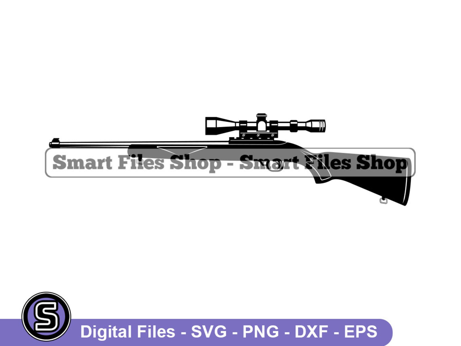 Sniper Rifle Svg Sniper Svg Sniper Rifle Dxf Sniper Rifle | Etsy