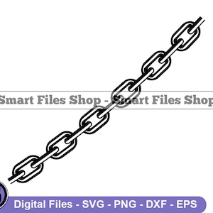 Chain Svg, Chain Design Svg, Chain Dxf, Chain Png, Chain Clipart, Chain Files, Chain Eps