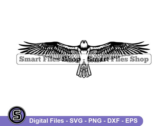 Osprey #5 Svg, Osprey Svg, Predator Bird Svg, Osprey Dxf, Osprey